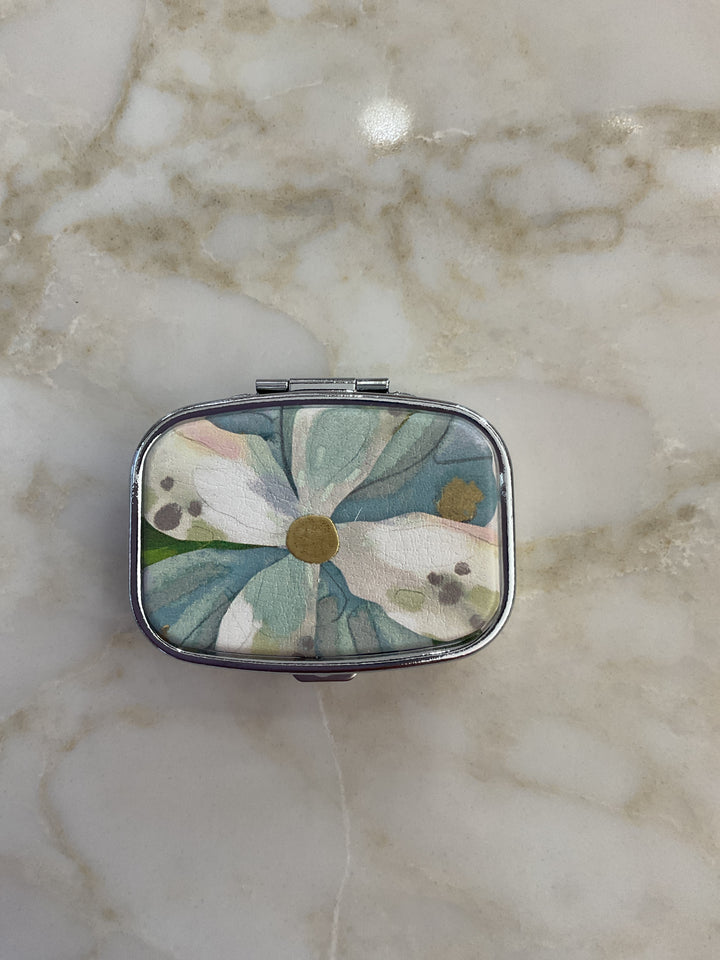 Elisabeth Hays Floral Pill Box