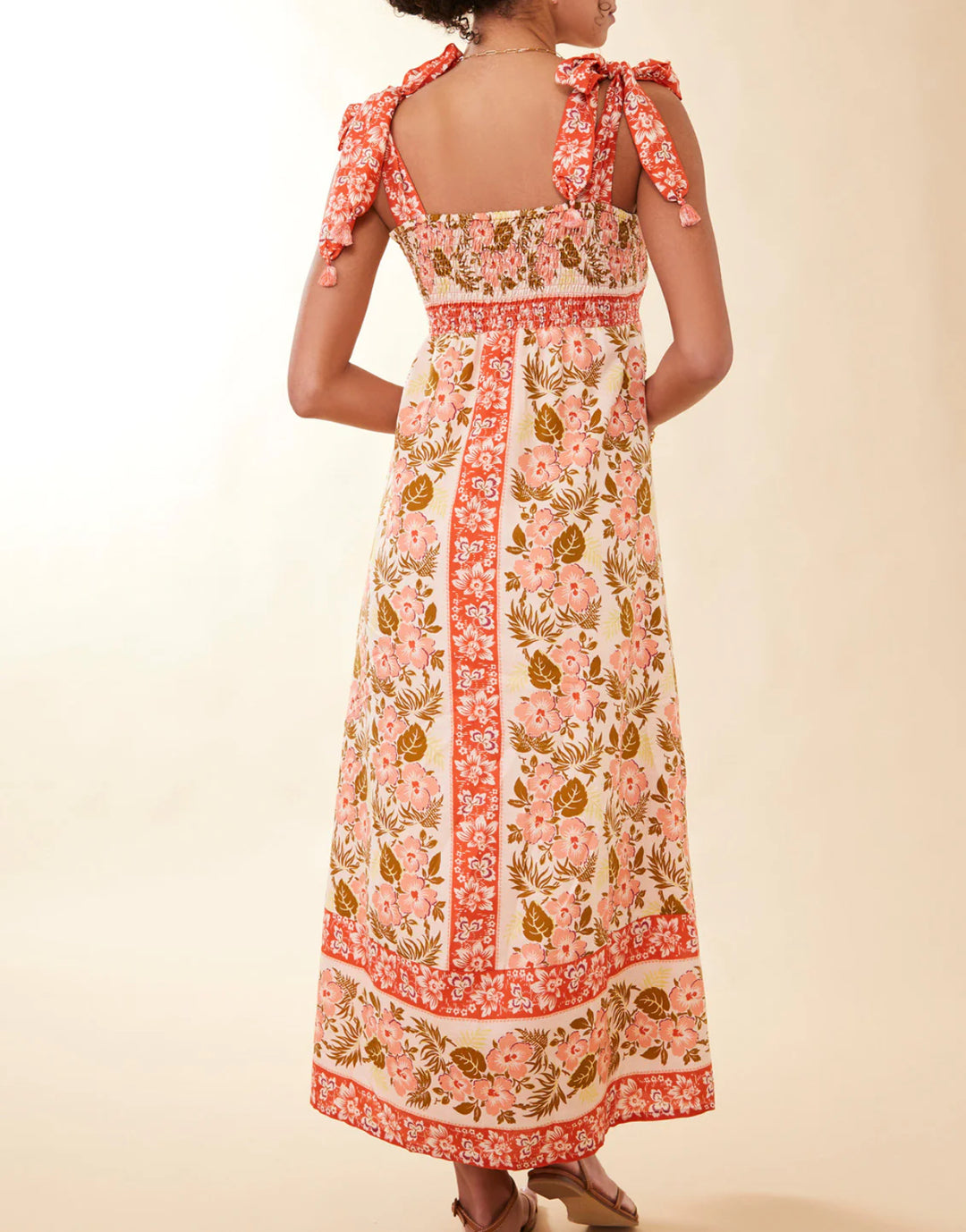 Saylor Hibiscus Maxi Dress