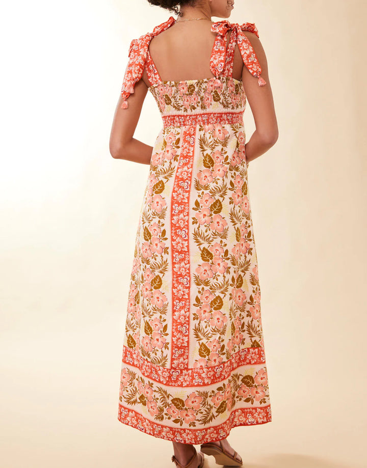 Saylor Hibiscus Maxi Dress
