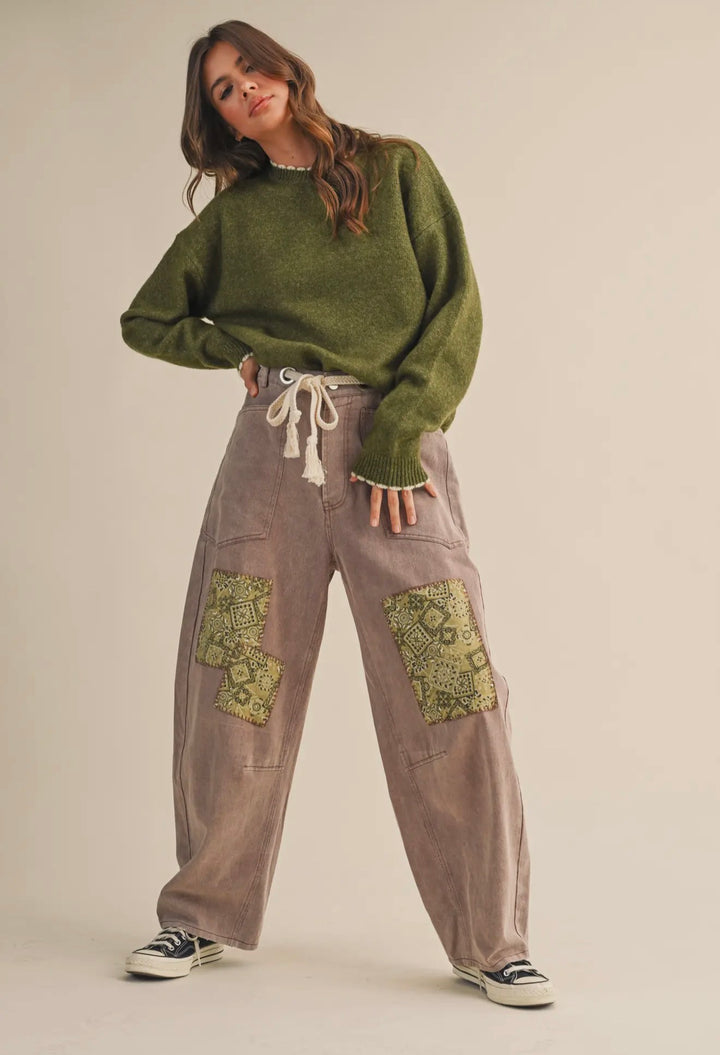 Evergreen Whisper Sweater