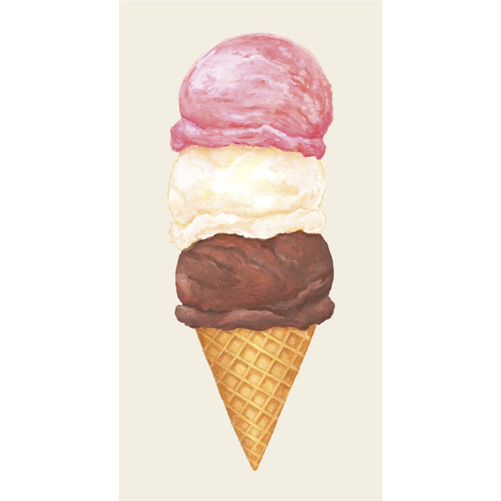 Ice Cream Cone Guest Napkins