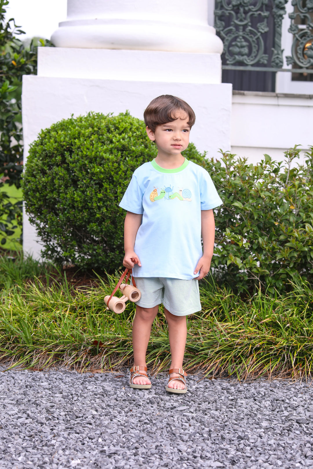 Garden Giggles Boys Short Set