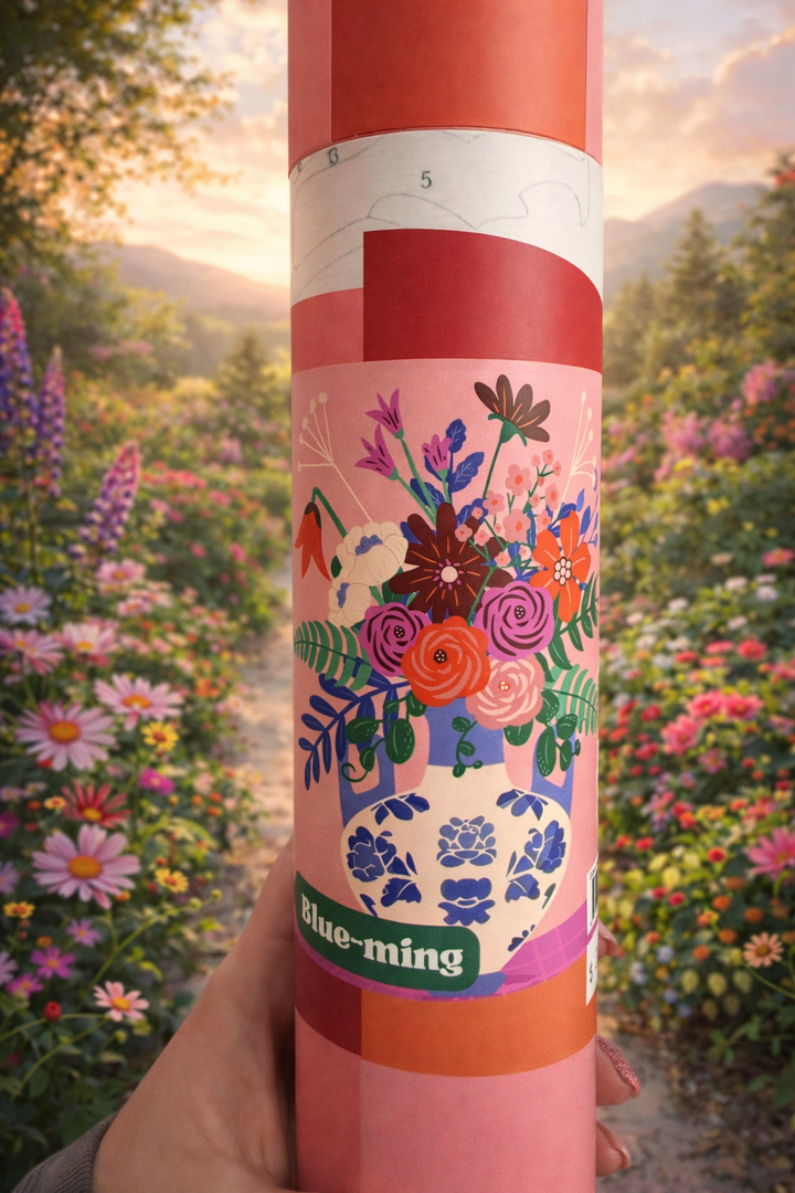 Modern Paint-by-Numbers Kit