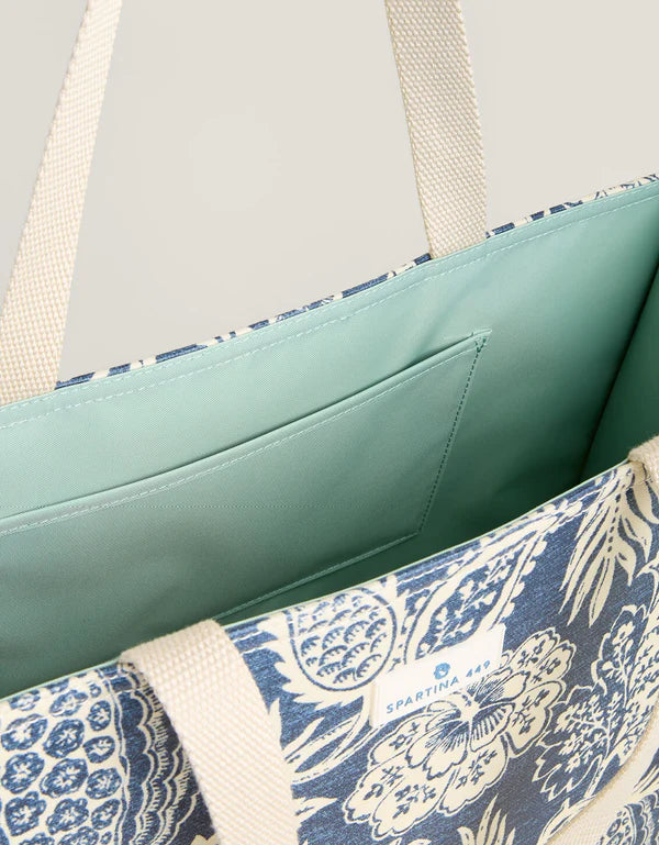Market Tote – Flagler Blue