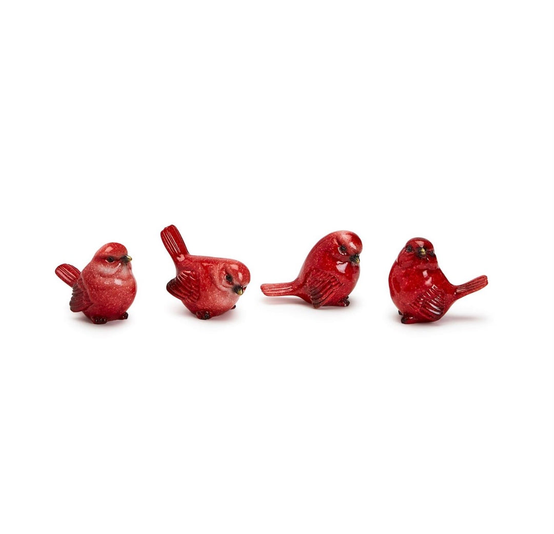 Hand-Painted Red Cardinal Figurine