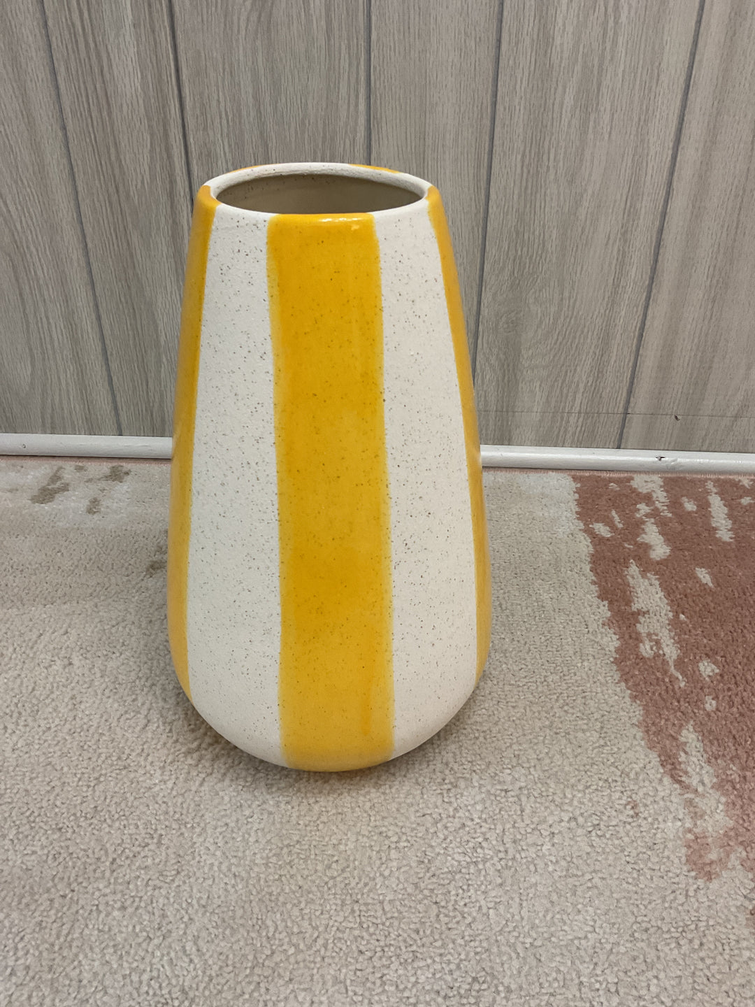 Ceramic Striped Vase Collection