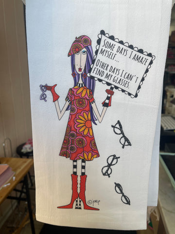 Amaze Myself Tea Towel