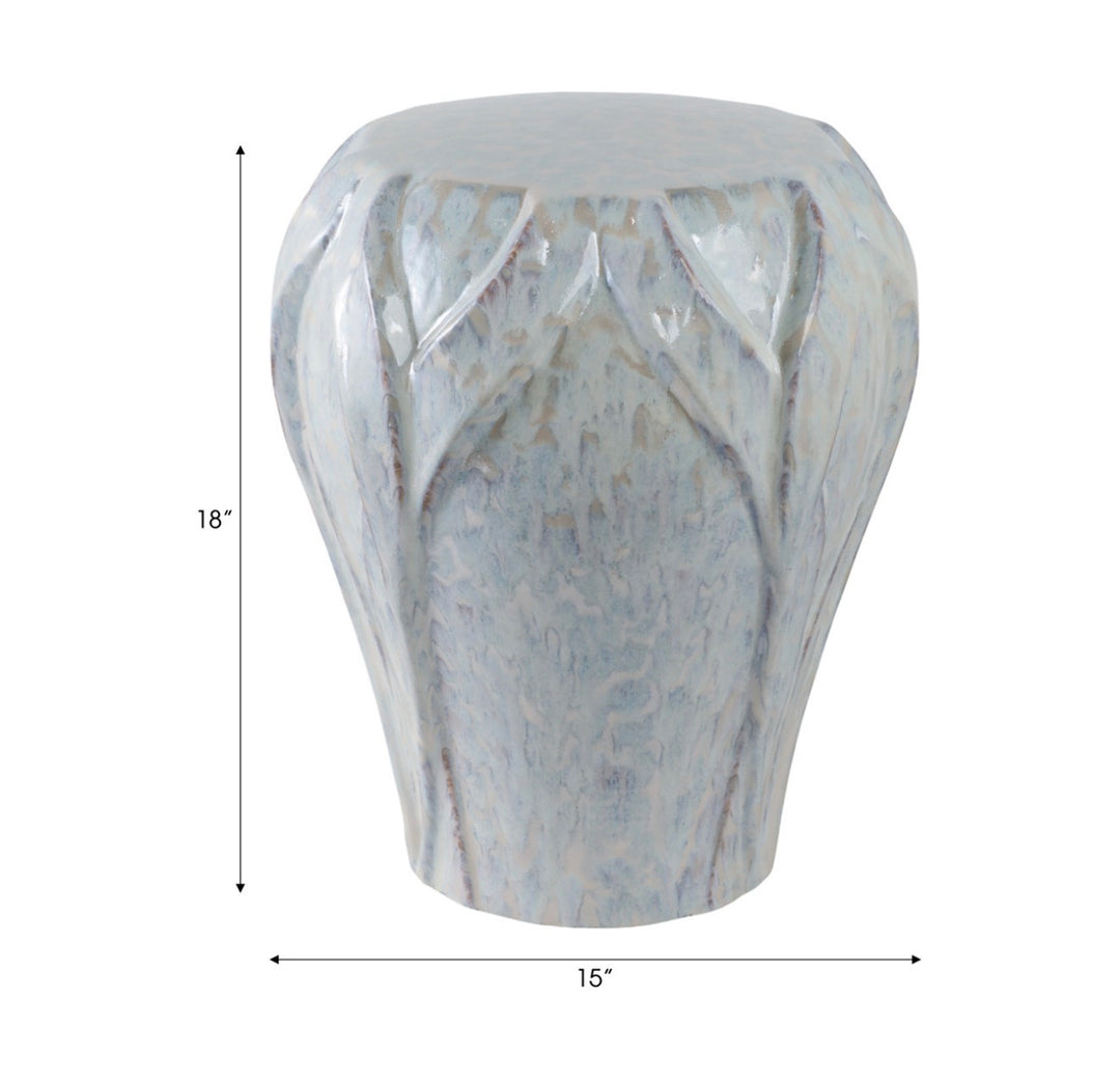 Willow Glaze Garden Stool