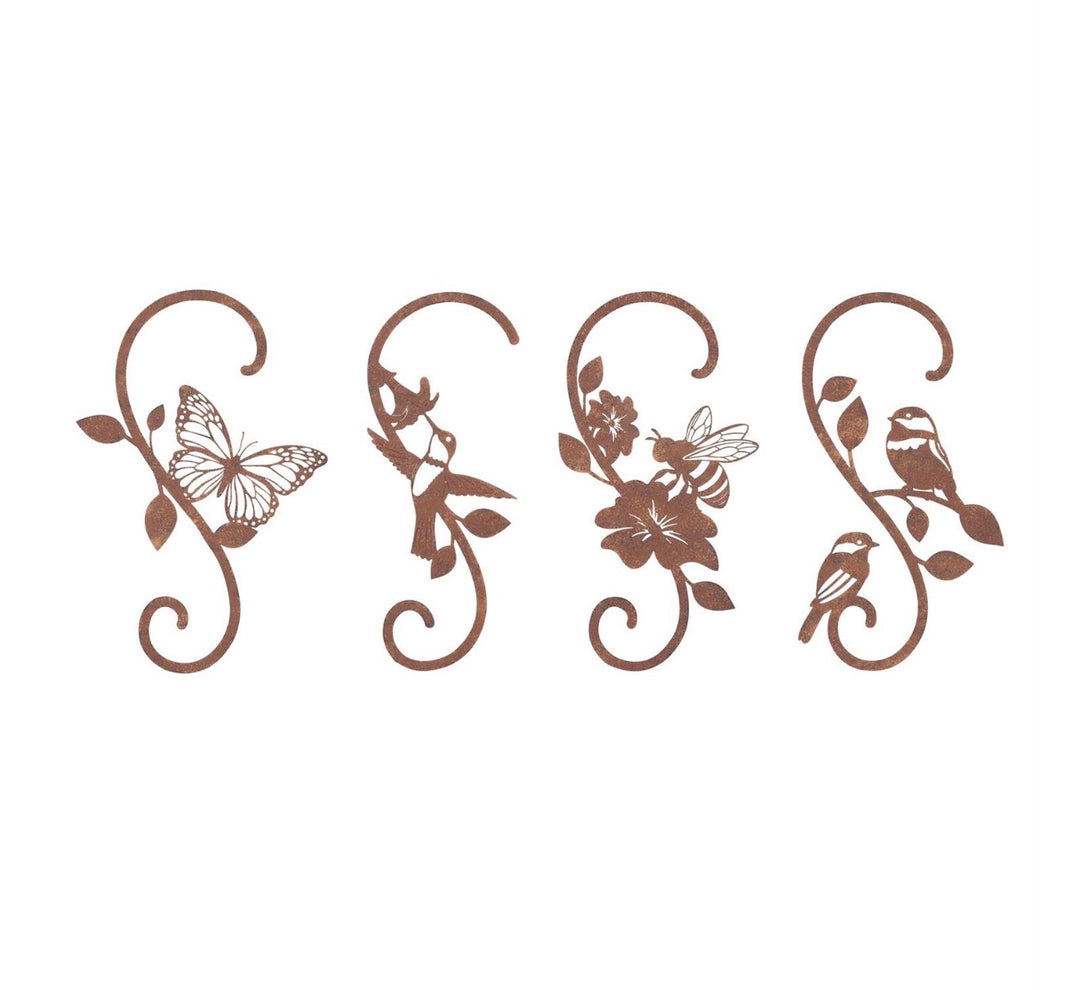 Rustic Garden Silhouette Plant Hanger
