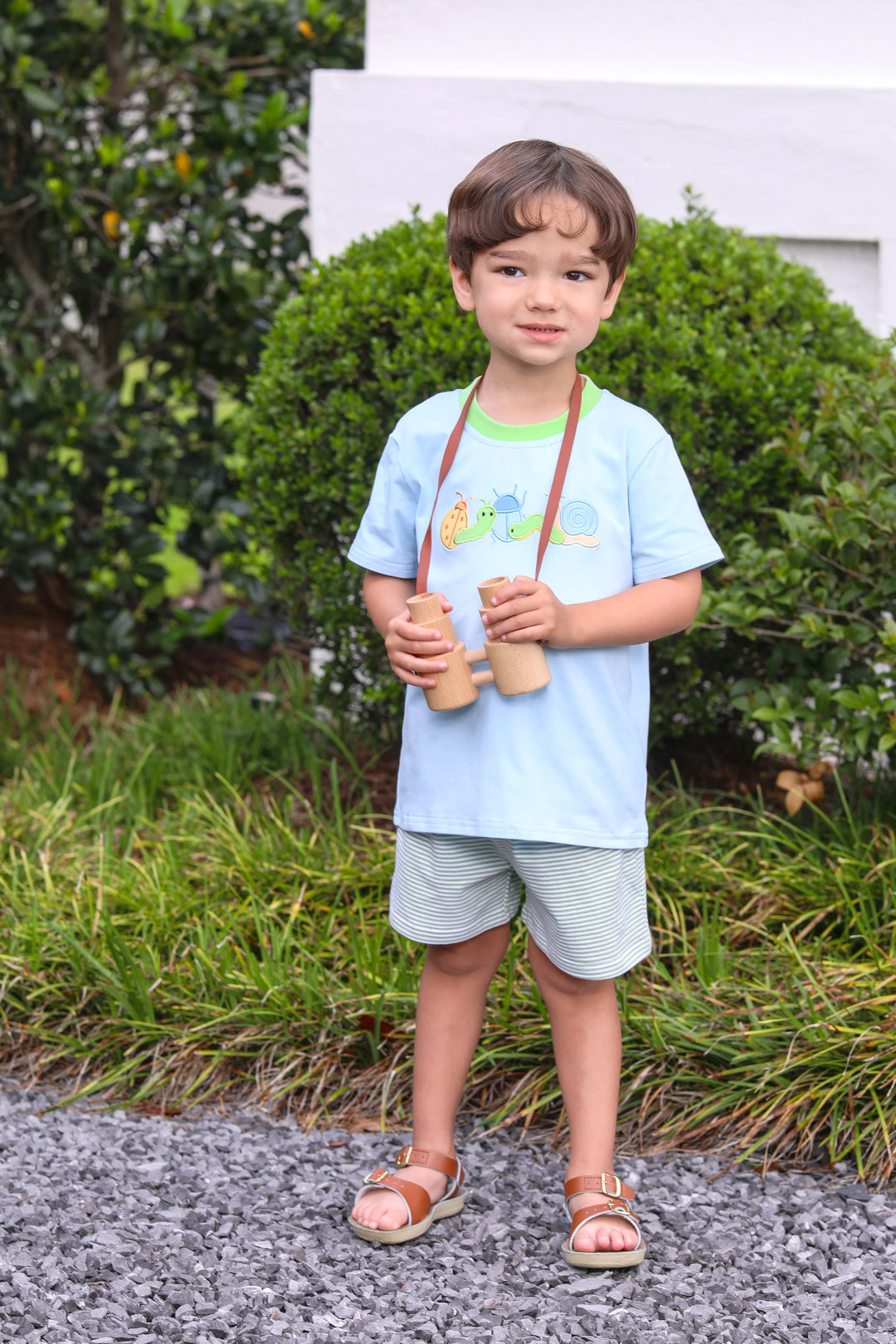 Garden Giggles Boys Short Set