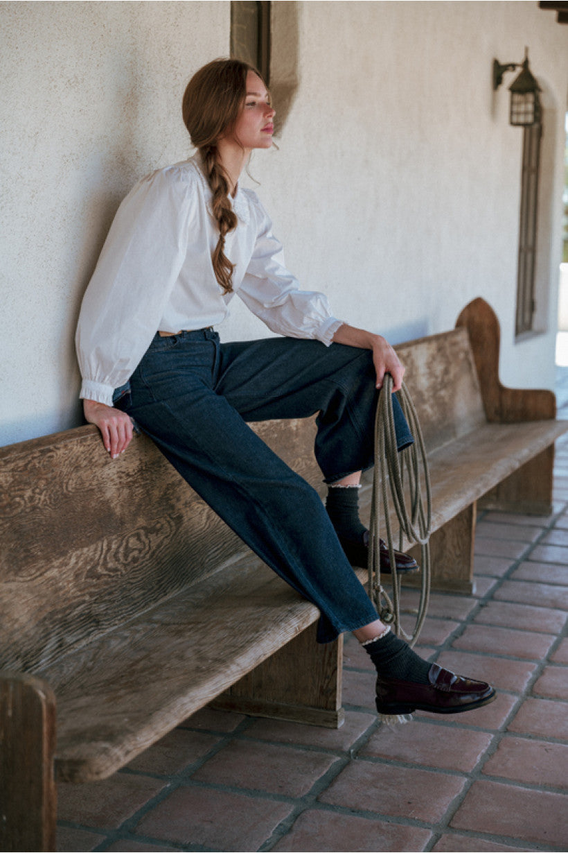 Prairie Poet Button-Down Blouse