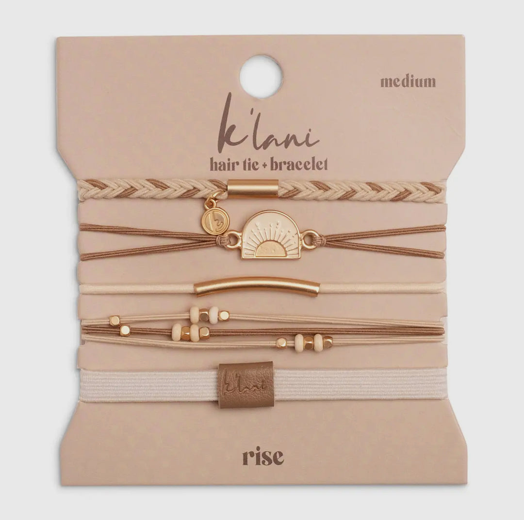 Hair Tie Bracelet Set