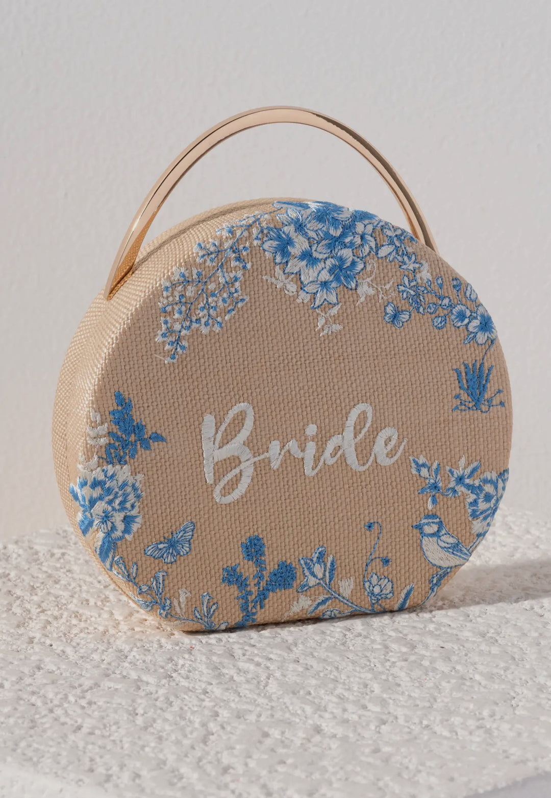 Natural Bride Floral Bag