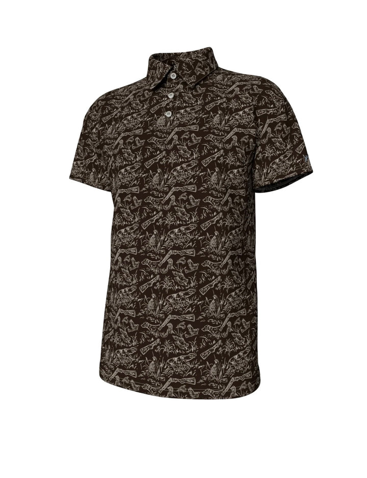 Southern Pointe Co Gun Dog Toile Polo