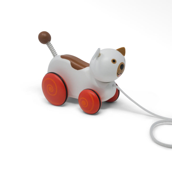 Wiggles the Dog Wooden Pull-Along Toy