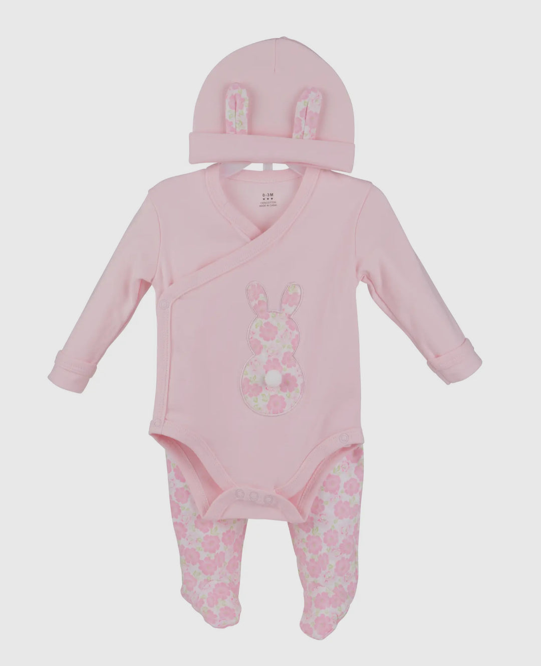Blushing Bunny Layette Set