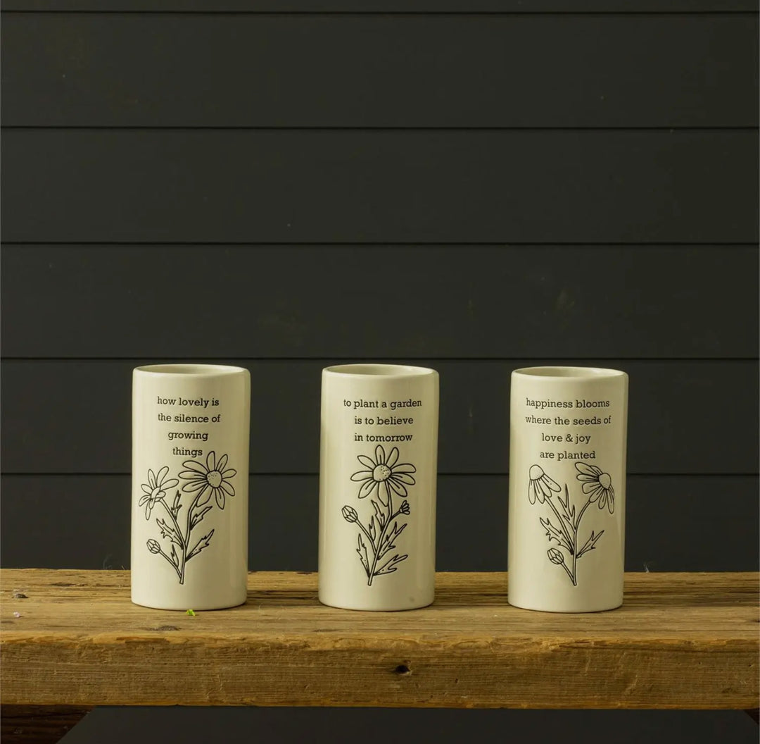 Happiness Blooms Bud Vase