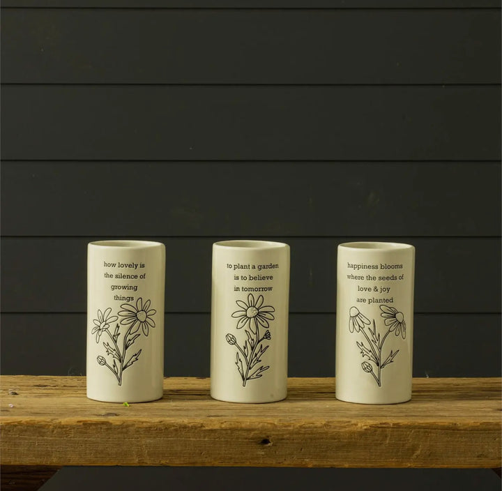 Happiness Blooms Bud Vase