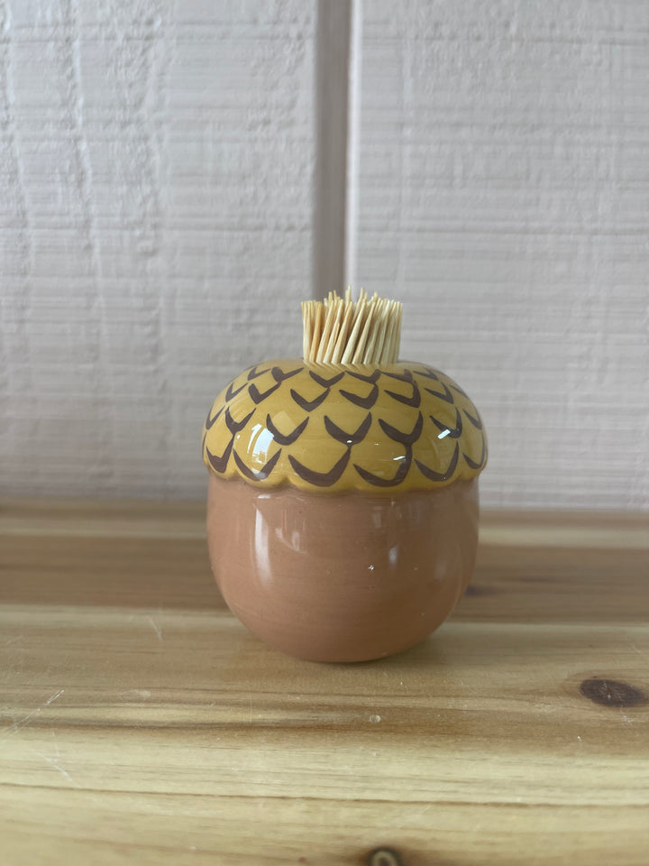 Acorn Toothpick Holder