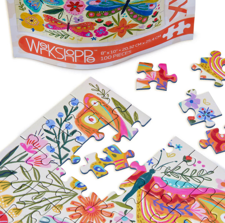 Snax Size Butterfly Garden Puzzle