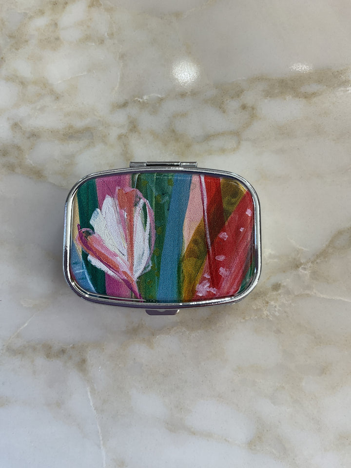 Elisabeth Hays Floral Pill Box