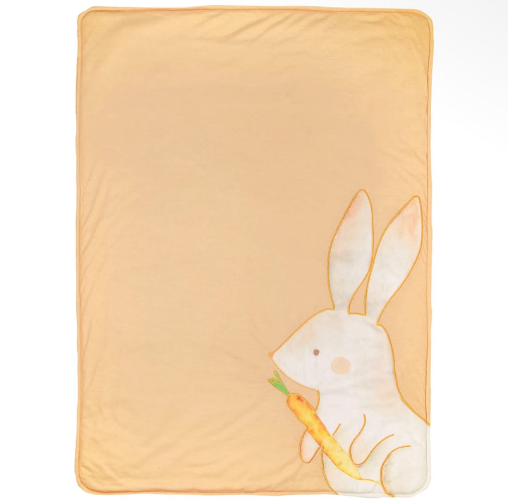 Parsnip Bunny Double-Sided Baby Blanket