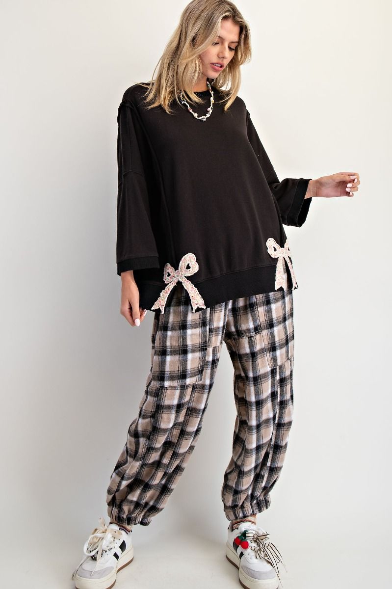 Sweet Side of Cozy Bow Sweatshirt