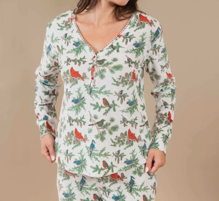 Winter Birds Pajamas