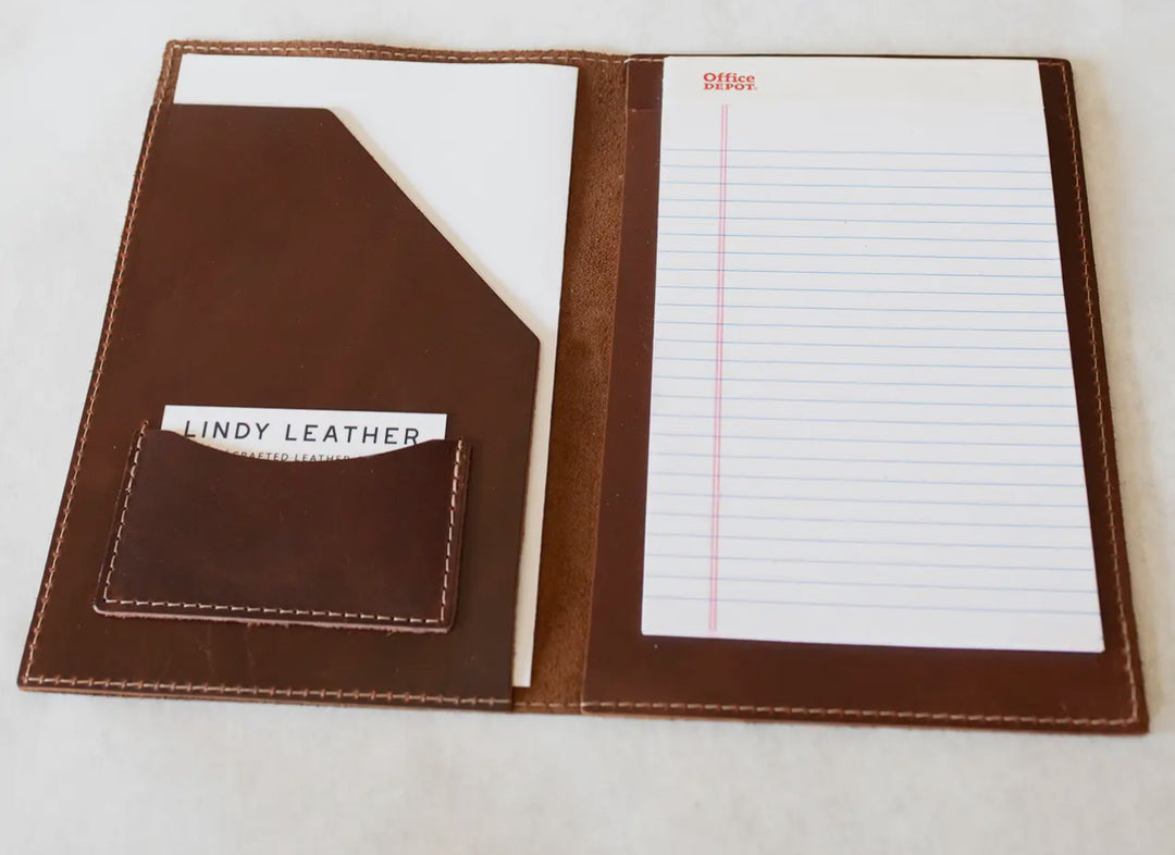 Genuine Leather Large Legal Pad