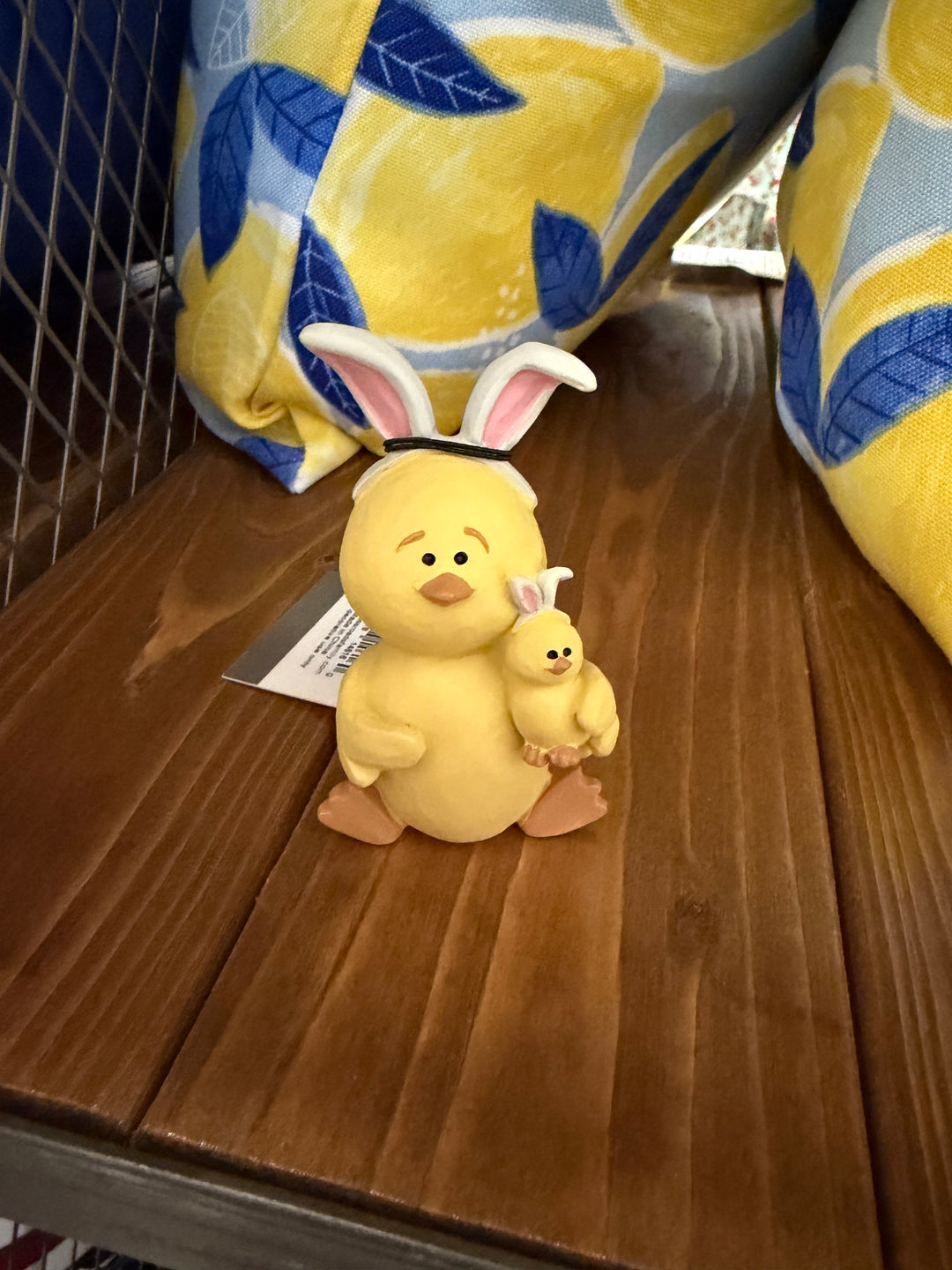 Bunny Chick & Baby Figurine