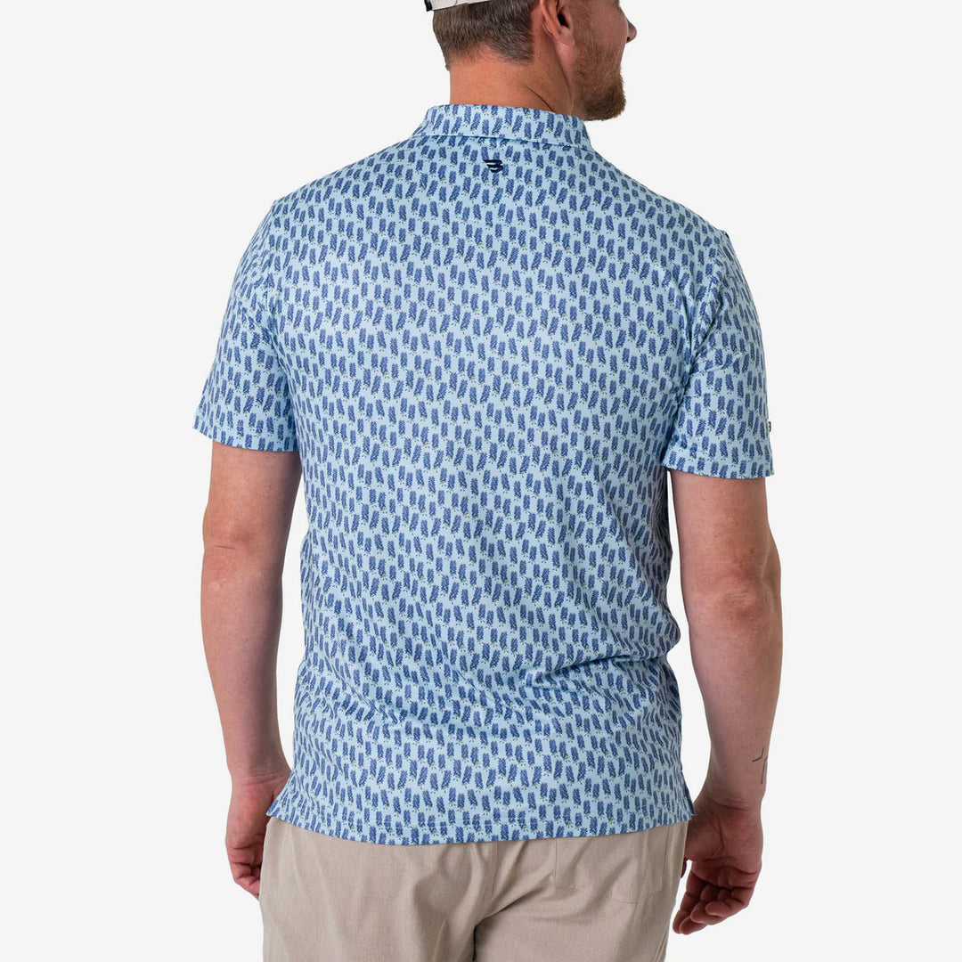 Performance Polo – Blue Lavender