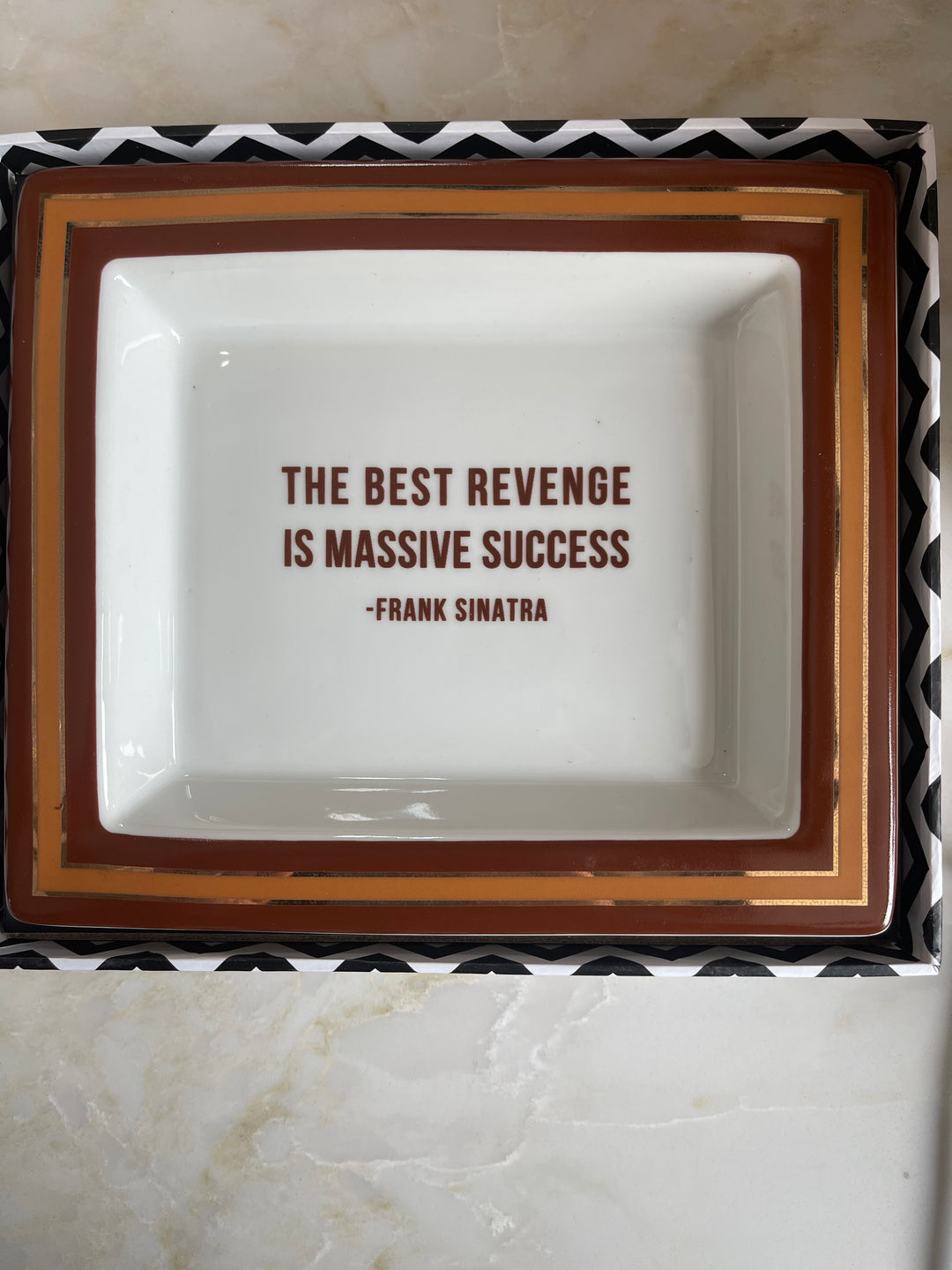 Wise Sayings Porcelain Tray