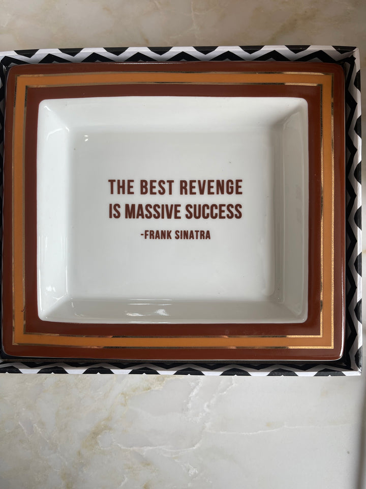 Wise Sayings Porcelain Tray