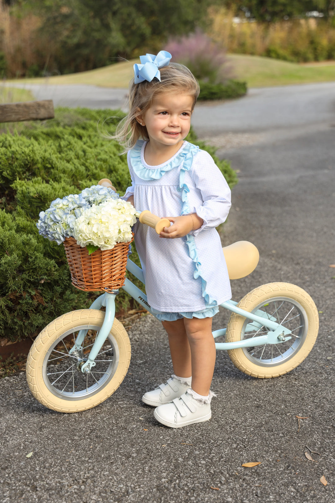 Bluebell Ruffle Bloomer Set