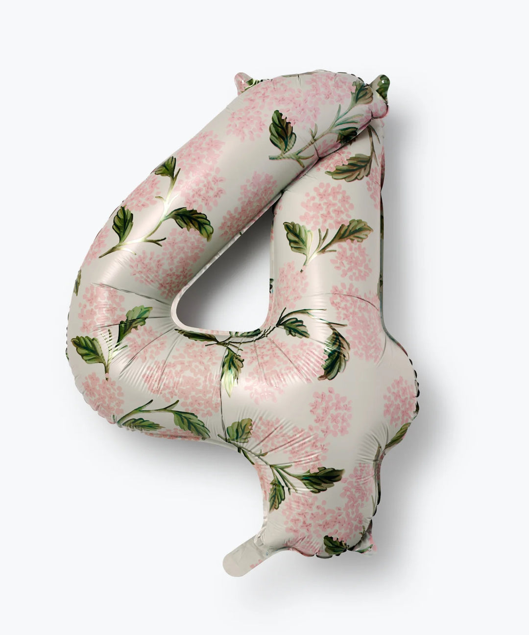Blush Hydrangea Number Balloon Collection