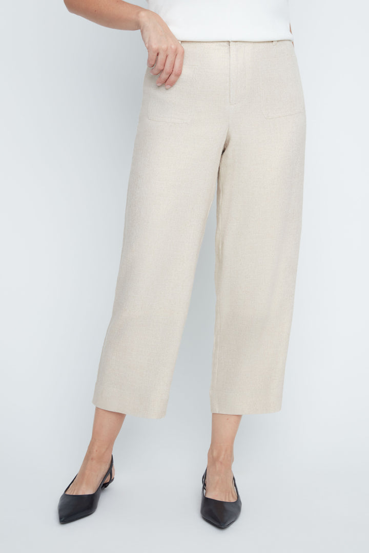 Sandstone Cropped Trousers