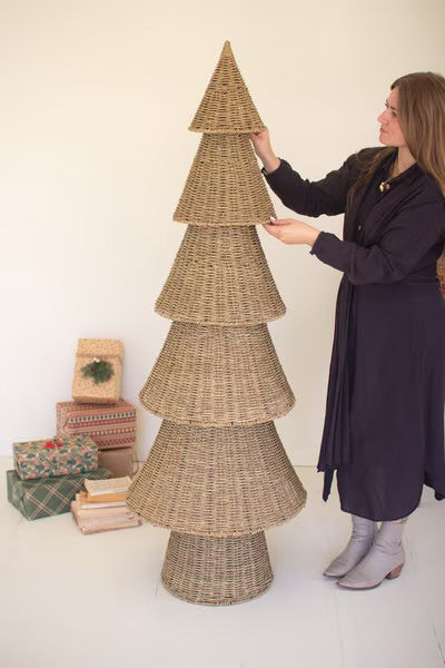 Woodland Woven Vine Christmas Tree