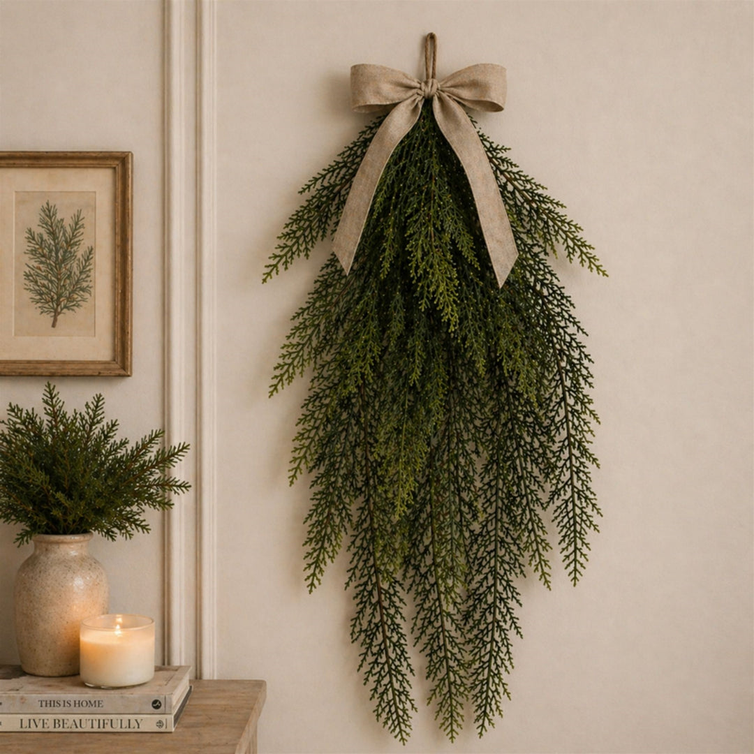 Evergreen Elegance Pine Hanging Vine – 31″