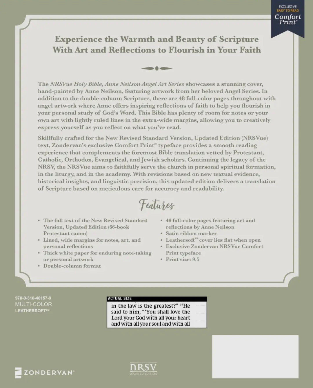 Angel Art Soft Leather Bible