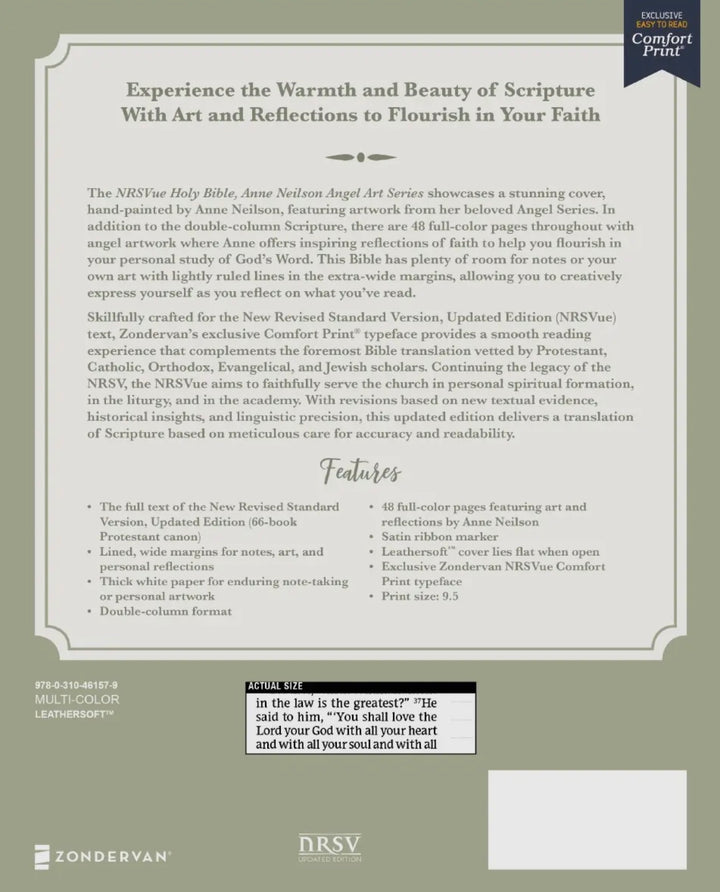 Angel Art Soft Leather Bible