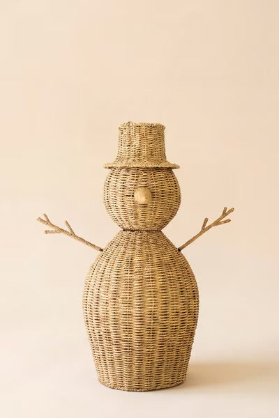 Winter Woven Snowman