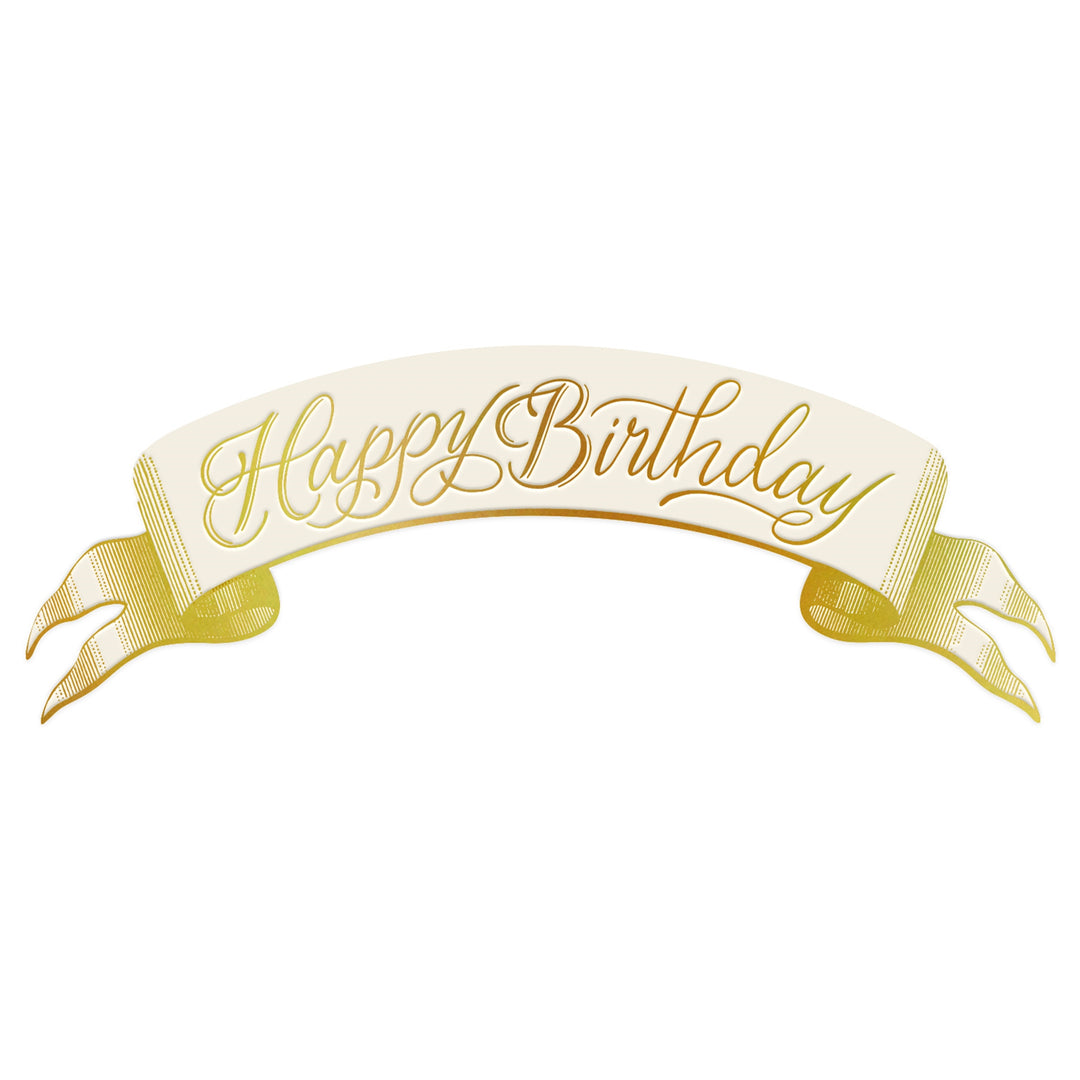 Happy Birthday Banner Table Accents
