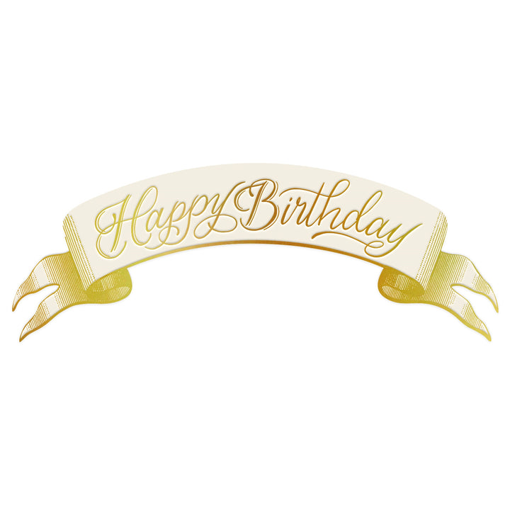 Happy Birthday Banner Table Accents