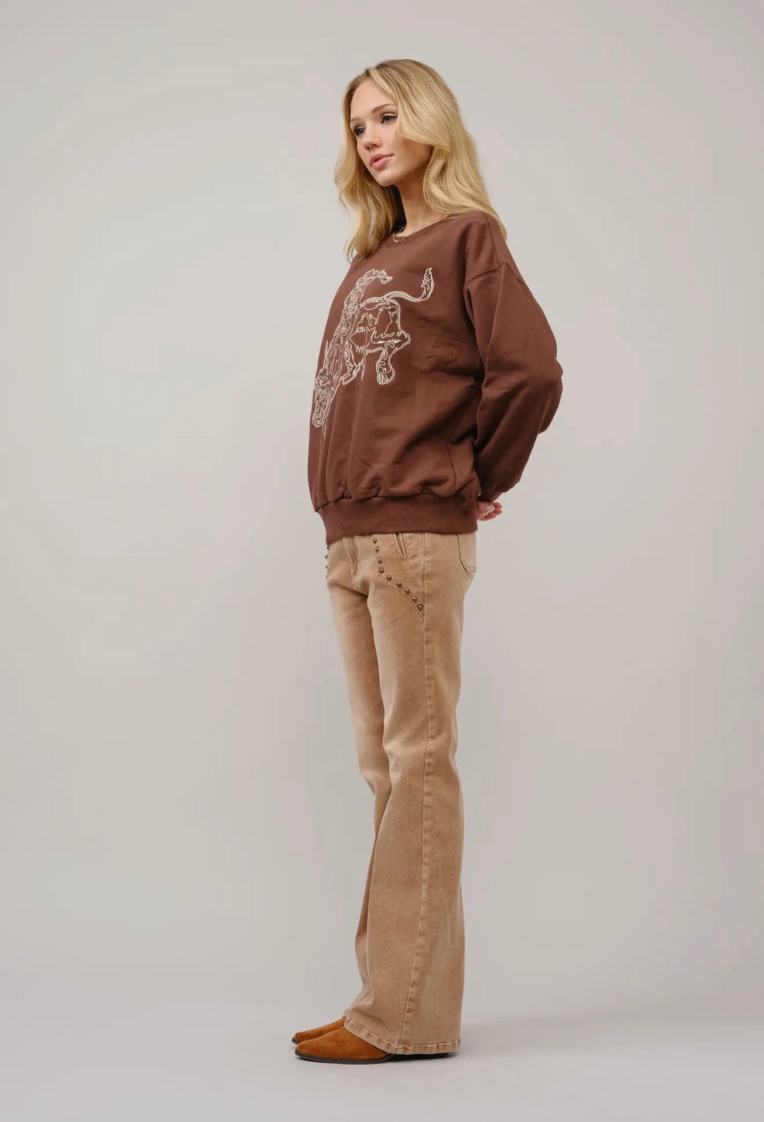 Ride ‘Em Graphic Sweatshirt