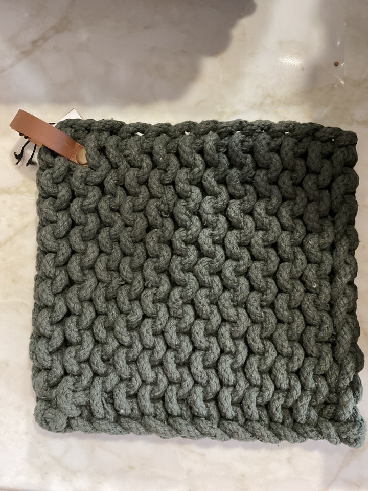 Crochet Hot Pad (Multiple Colors Available)