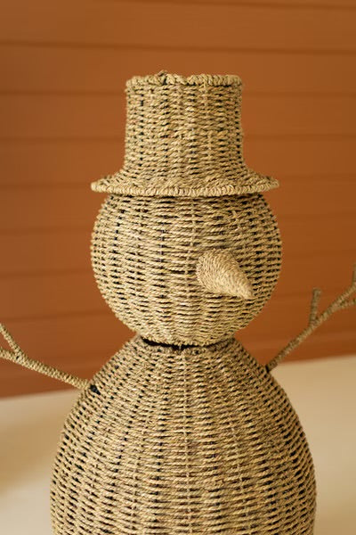 Winter Woven Snowman