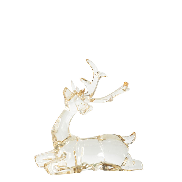 Crystal Elegance Reindeer Figurines