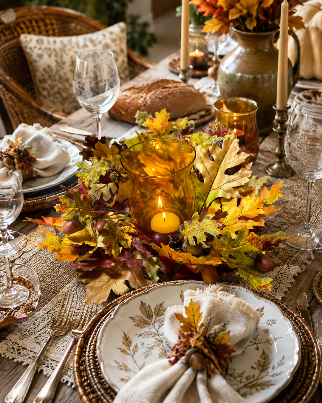 Harvest Glow Candle Ring