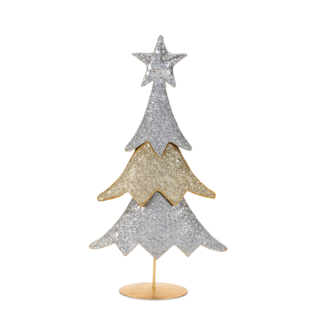 Silver & Gold Starlight Iron Trees