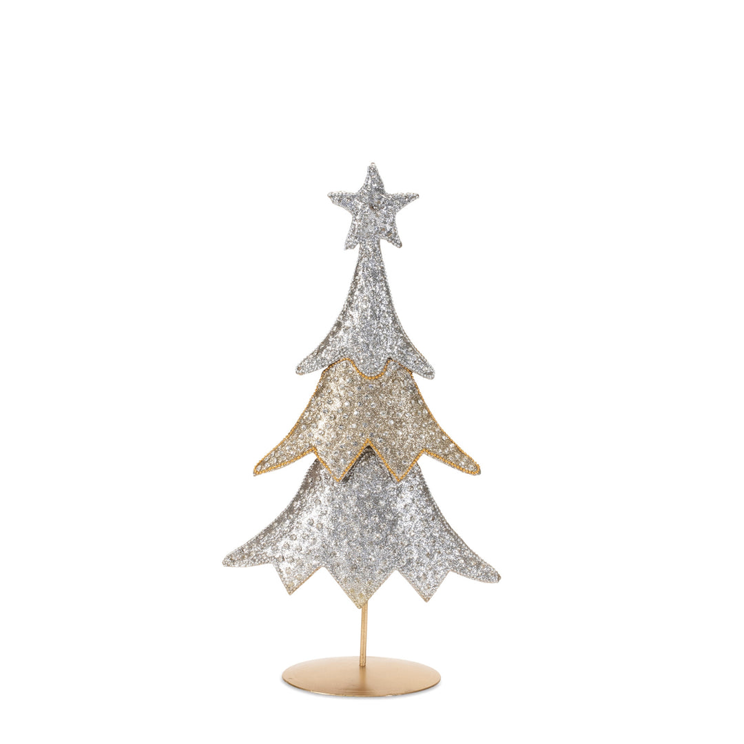 Silver & Gold Starlight Iron Trees